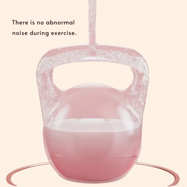 Adjustable Weight Self-Filling Kettlebell