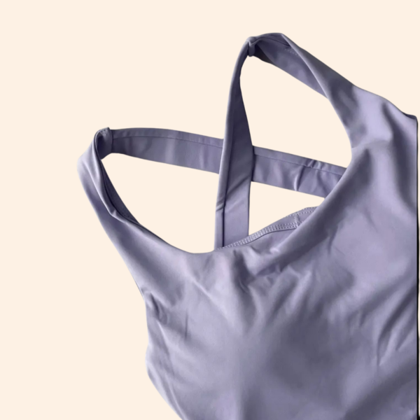 Cross Back Sports Bra - Image 2