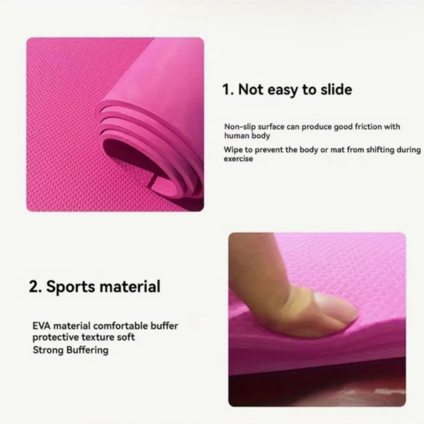 EVA Yoga Mat for exercise  Moisture-Proof And Non-Slip Floor Mat - Image 2