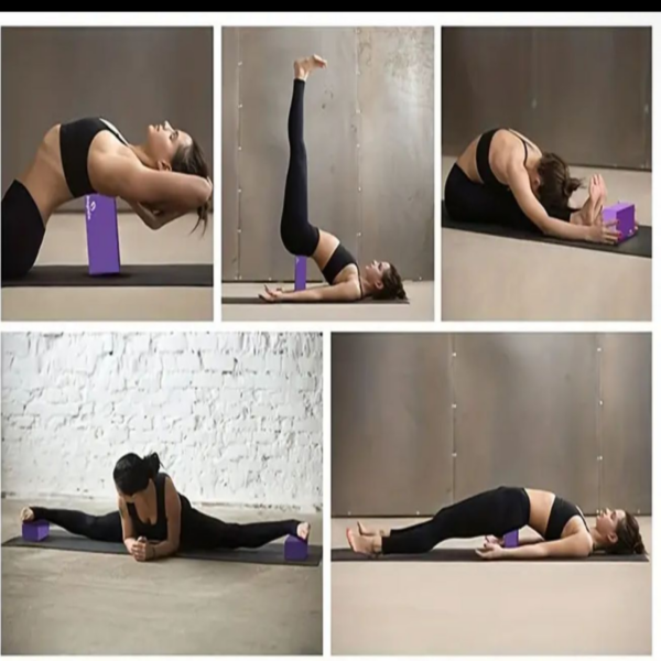High-Density EVA Yoga Blocks (Pair) - Image 4
