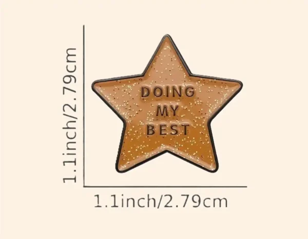 Enamel Pin "Doing My Best"