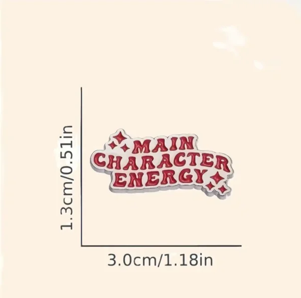 Enamel Pin "Main Character Energy"