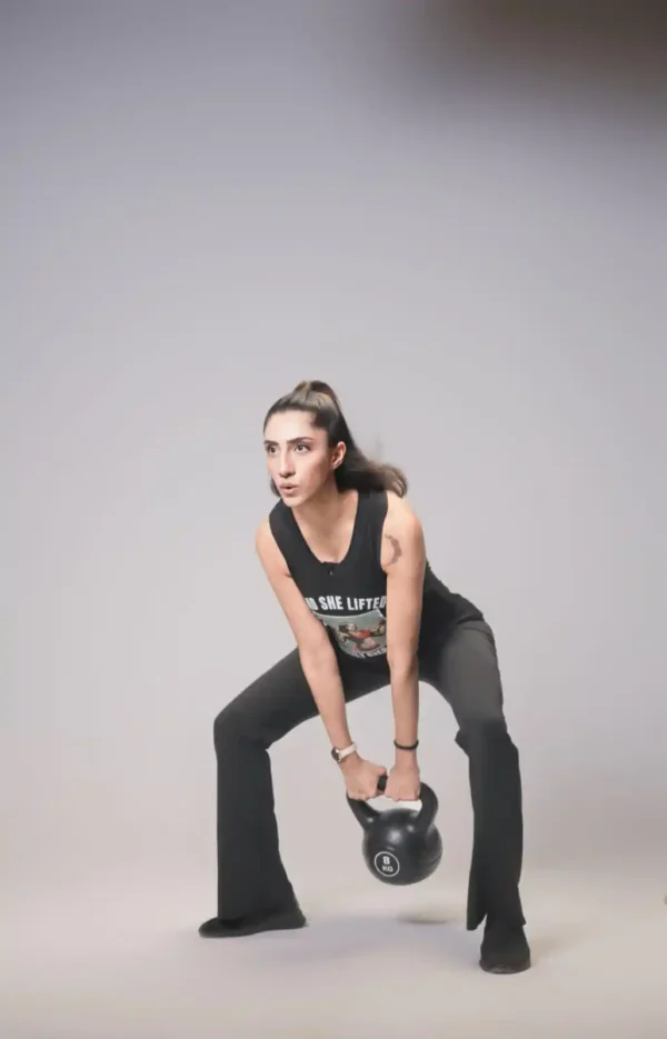 Women's 'And She Lifted Heavy Ever After' Graphic Tank Top - Image 3